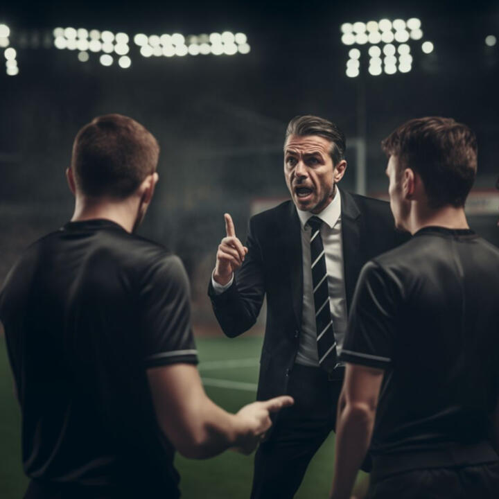 Football Scout Scouting for a new talent